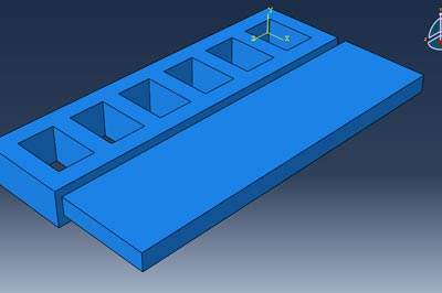 آموزش تحلیل شبیه سازی سازه های چند لایه یا ساندویچی با abaqus